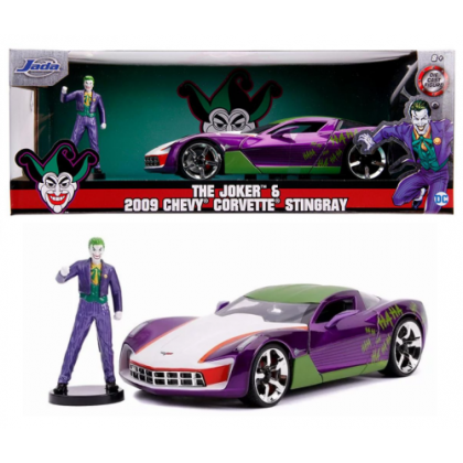 The Joker 2009 Chevy Corvette Stingray Jada